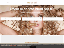 Tablet Screenshot of boccoli.net